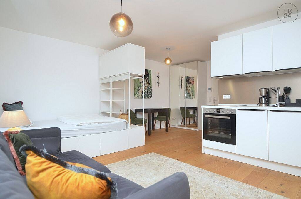 Exklusiv möbliertes 1-Zimmer-Apartment mit WLAN in St.-Johannis – Nürnberg – Vorschaubild 5