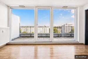 Stilvolles 1-Zimmer-Apartment in Schwabing-Freimann (Studio M ) mit Dachterrasse – 80807 München – Vorschaubild 3