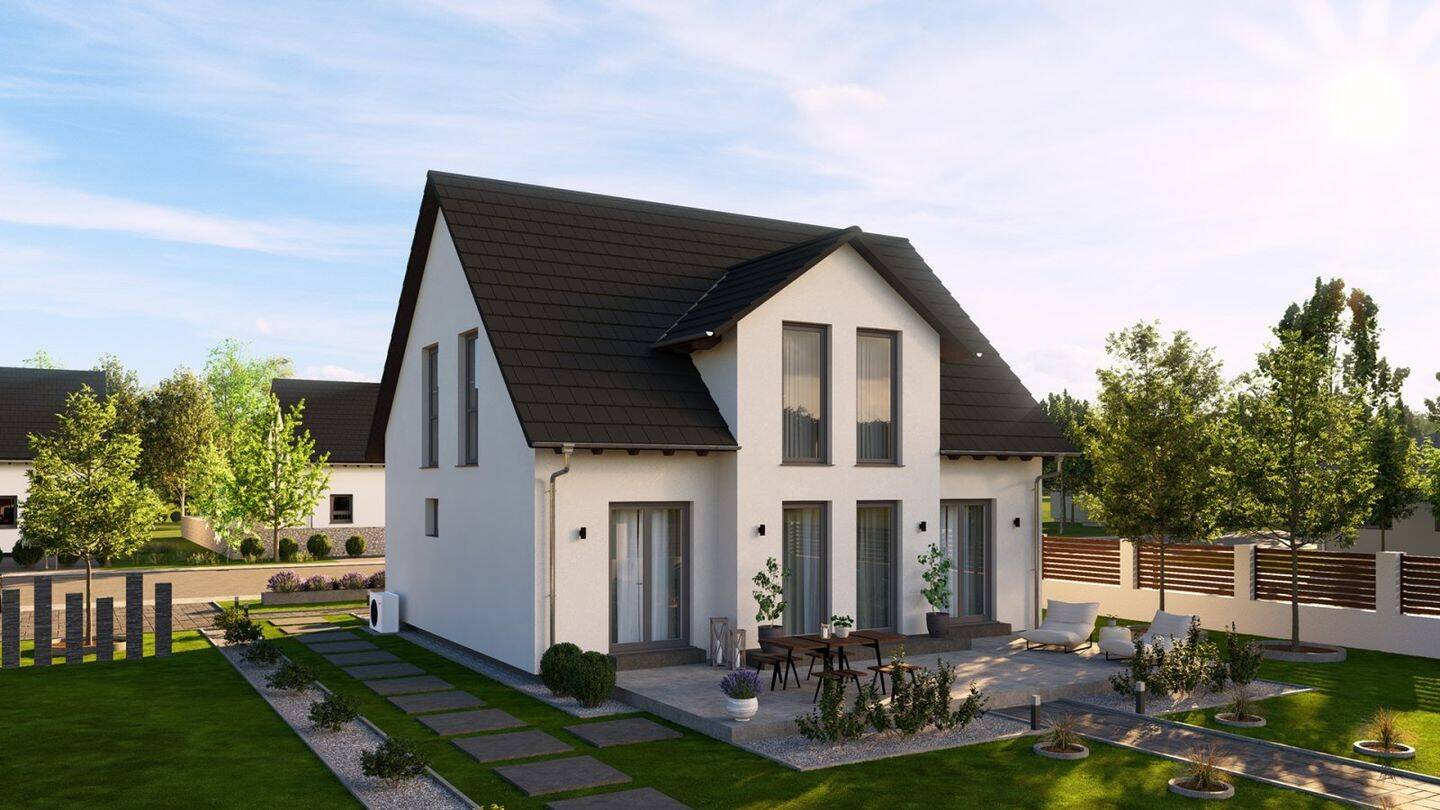 MASSIV-Fertighaus - DeinSteinHaus 151S – Damflos – Bild 1 von 8