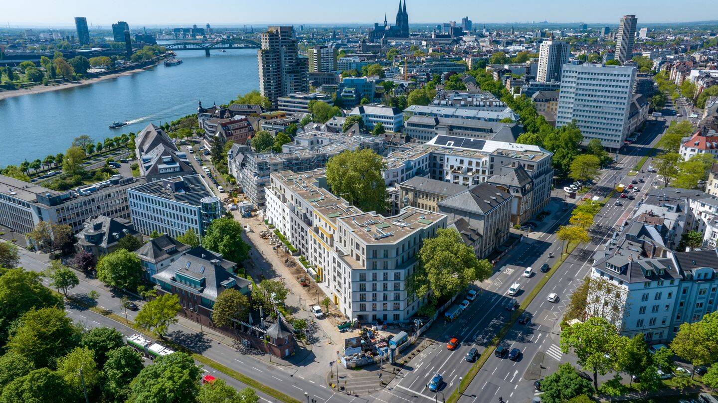 Viva Agrippina: Exklusives 4-Zimmer-Penthouse mit Dachterrasse am Rhein – Köln – Vorschaubild 4