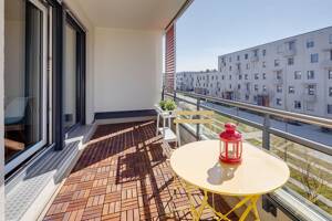 Ramersdorf: Neuwertige 2-Zimmer-Wohnung mit großem Südbalkon - frei – 81737 München – Vorschaubild 3