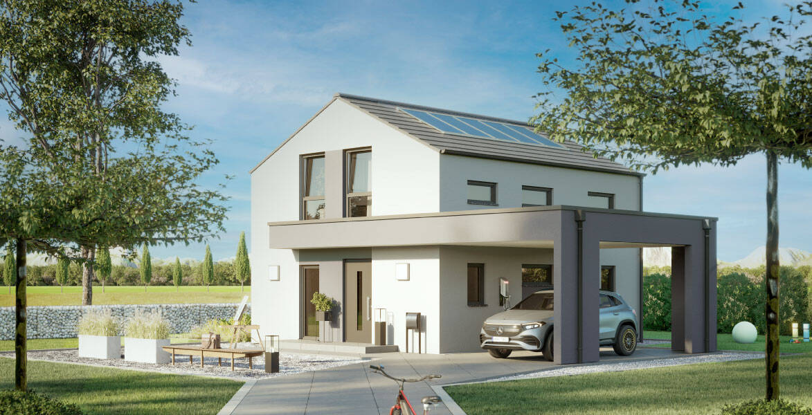 🏡 Qualität, die bleibt - Ihr Einfamilienhaus in Vogtareuth – Vogtareuth – Bild 1 von 6