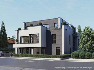 NEU. Solide Kapitalanlage in Düsseldorf Lohausen. ETW SG mit Dachterrasse. Fertigstellung August 2026. – 40474 Düsseldorf – Vorschaubild 3