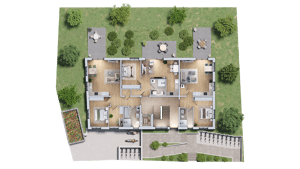 Exklusive Neubauwohnung / 97074 Würzburg-Frauenland / KfW-40-QNG / WE 1 – 97074 Würzburg – Vorschaubild 6
