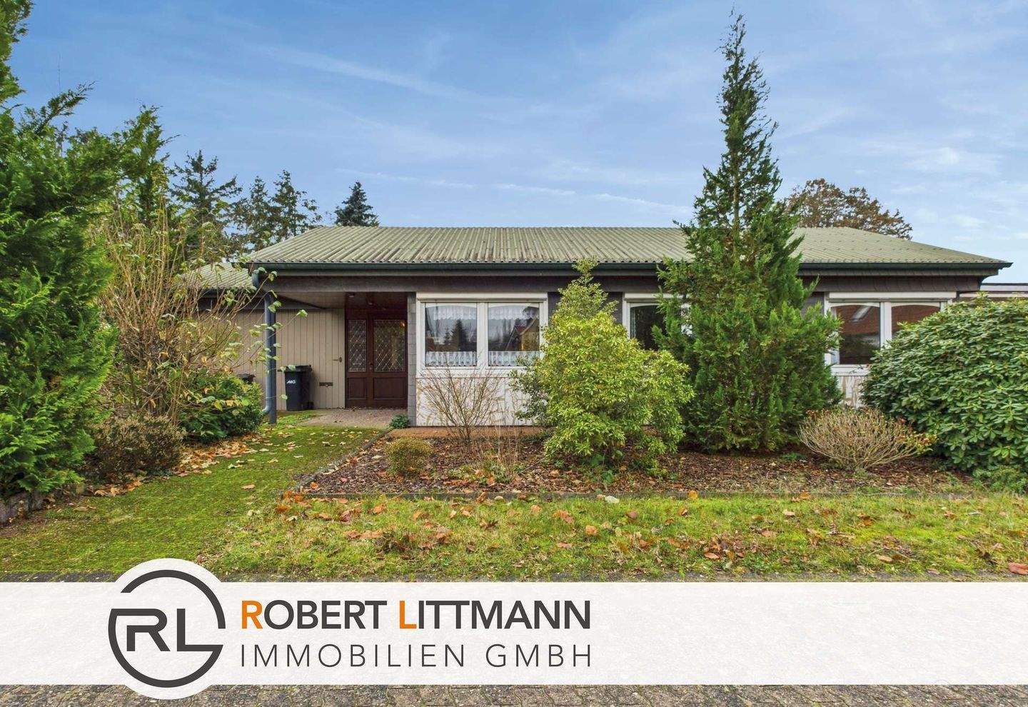 Großzügiger Bungalow auf Traumgrundstück - Wohnen mit Freiheit, Natur & Möglichkeiten in Barnstorf – Barnstorf – Bild 1 von 9