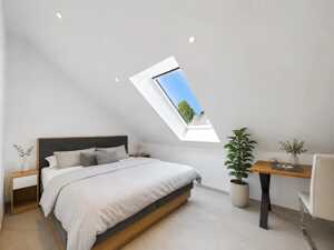 Moderne 2-Zimmer-DG Wohnung mit EBK, Fußbodenheizung & Stellplatz – 94501 Beutelsbach – Vorschaubild 5