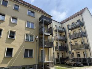 Schöne 2-Raumwohnung mit Balkon, Stpl. und neuer EBK! Tageslichtbad! – 8058 Zwickau – Vorschaubild 3