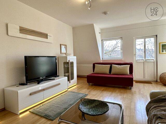 Möblierte Dachgeschoss Wohnung im Waldstraßenviertel von Leipzig mit Balkon – Leipzig – Vorschaubild 5