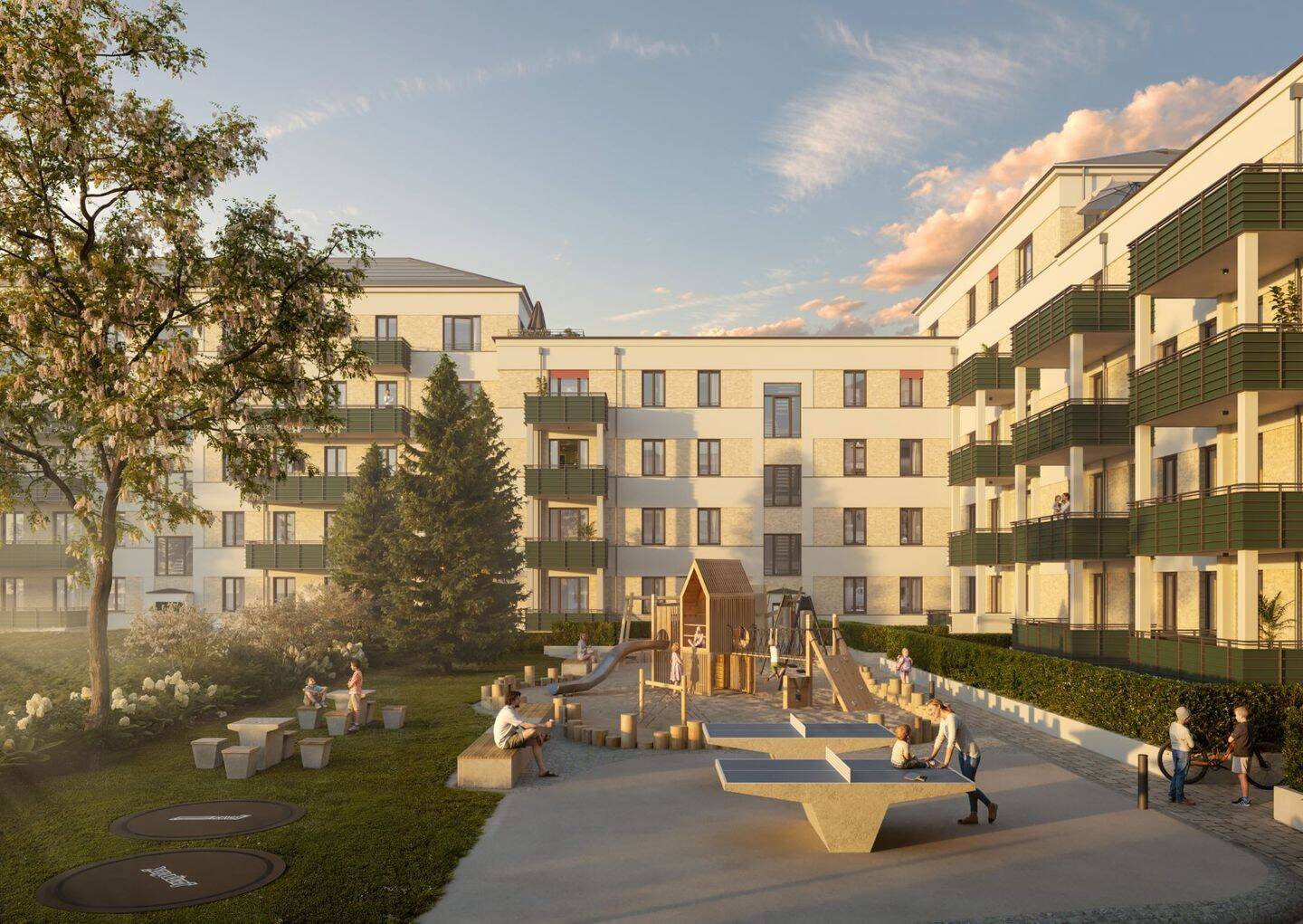 Neubau! 2-Zimmer-Wohnung in ruhiger Lage mit Terrasse! – Berlin – Vorschaubild 4