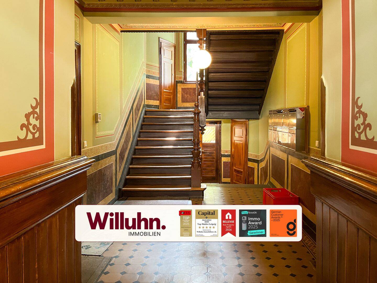 3 Zimmer in ruhiger Lage, Balkon, Fußbodenheizung & Photovoltaik – Leipzig – Bild 1 von 9