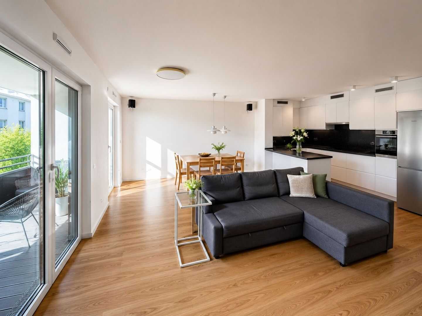 Energieeffiziente 3-Zimmer-Wohnung (KfW 55) – voll möbliert & bezugsfrei – Nürnberg – Vorschaubild 3