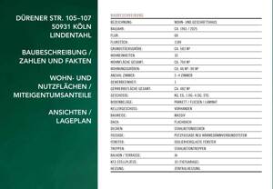 Energieeffizient und großzügig wohnen in Lindenthal – modernisierte 4-Zimmer mit Balkon & Loggia!WE5 – 50931 Köln – Vorschaubild 8