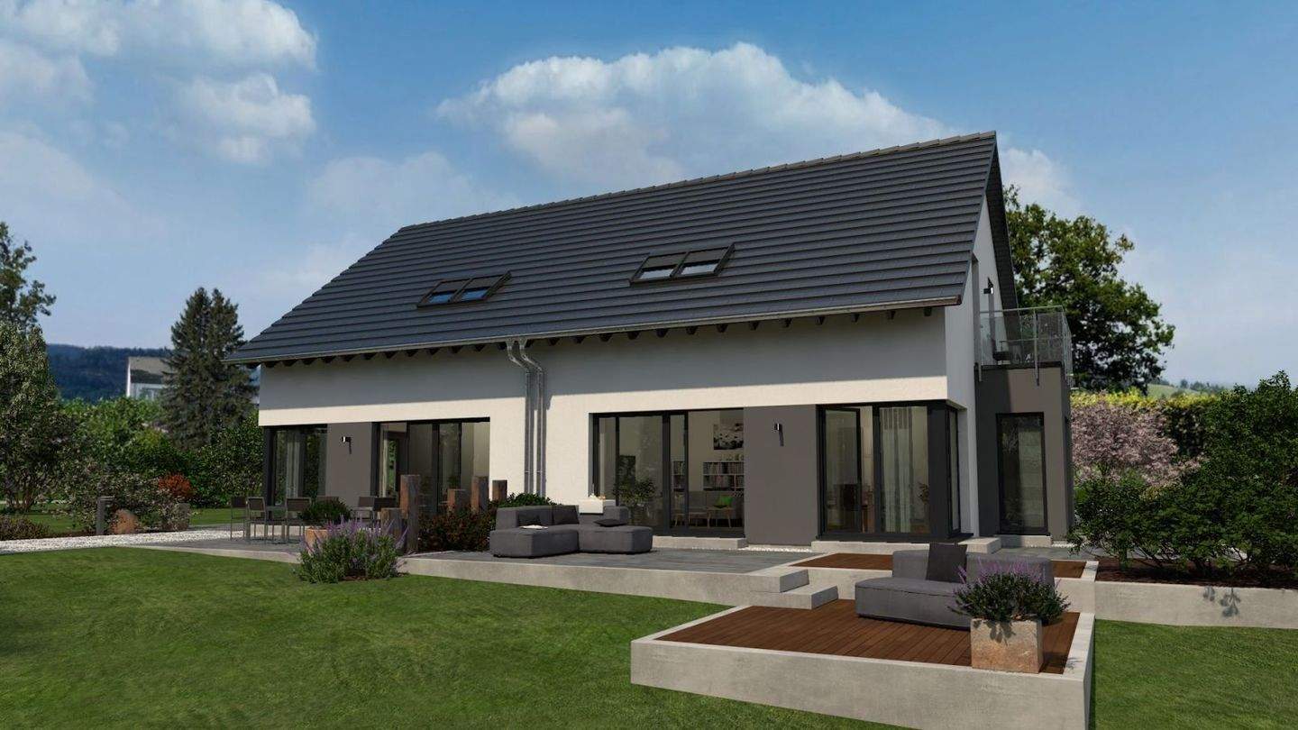 Sie mieten noch? Werden Sie doch selbst Vermieter! Pro Haushälfte inkl. Grundstück 427 Tsd. EUR. – Biesenthal – Bild 1 von 9