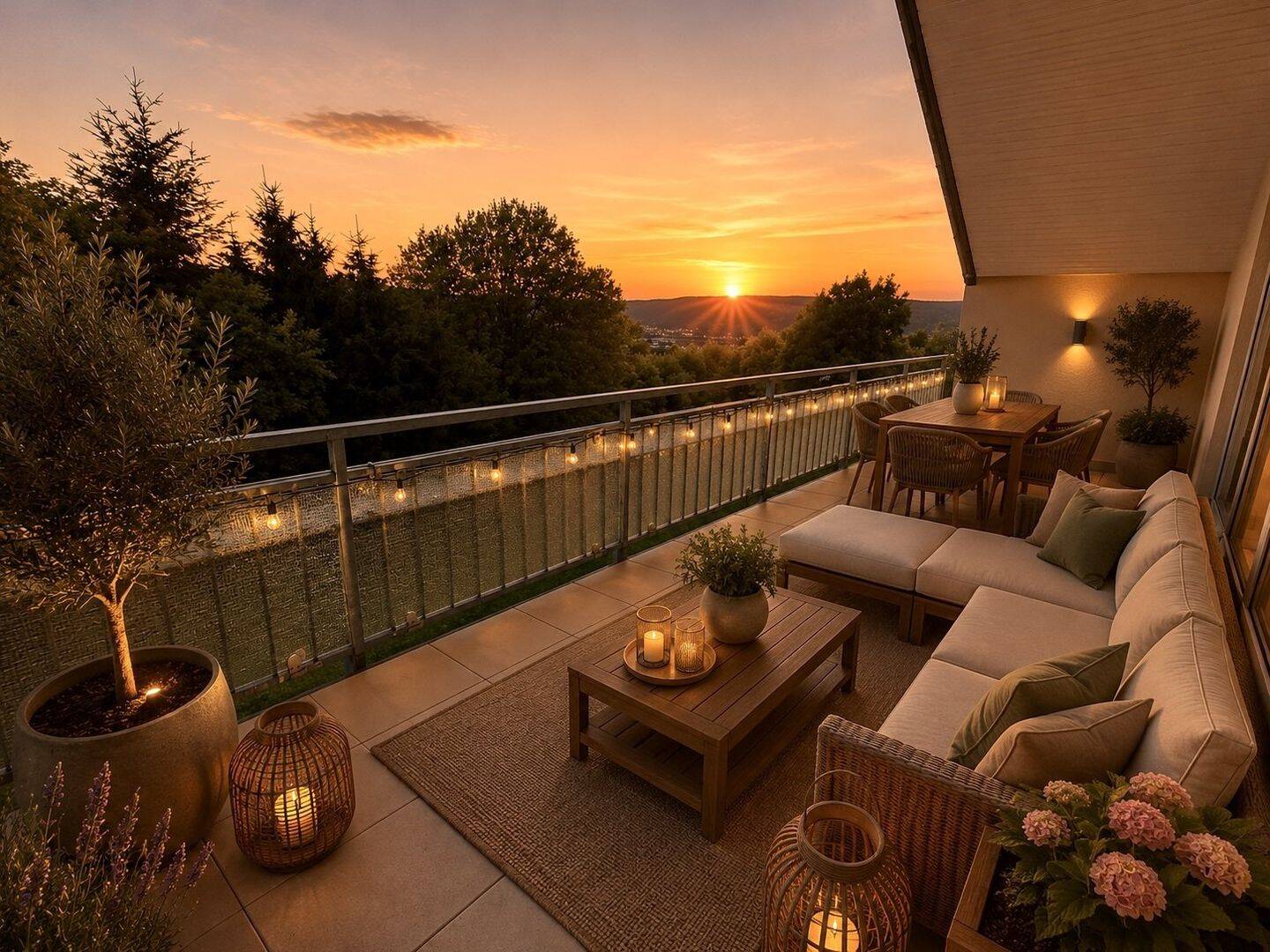 Loftartige DG-Wohnung mit Traumterrasse in parkähnlicher Umgebung! – Trier – Vorschaubild 5