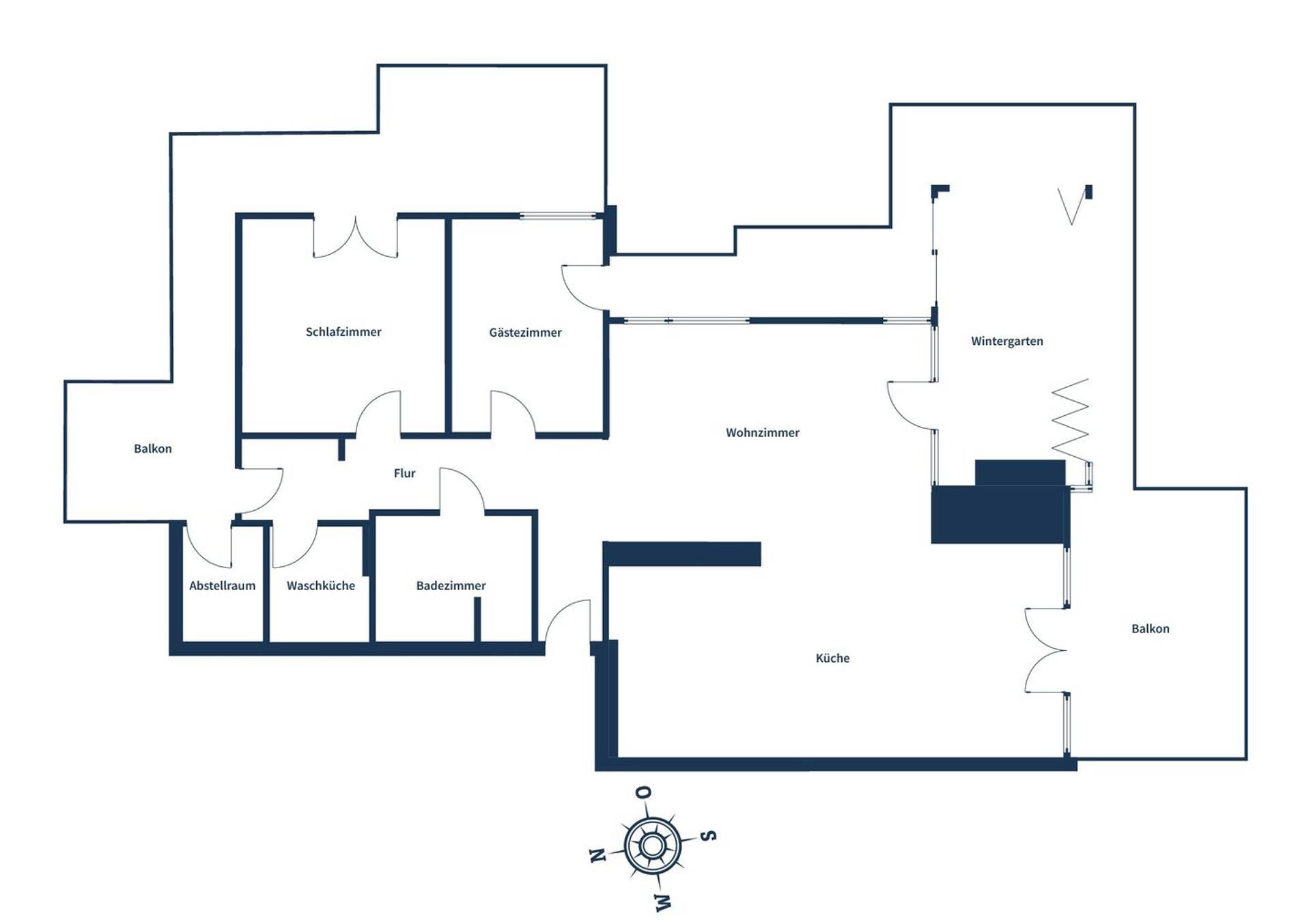 Terrassenwohnung in 78315 Radolfzell am Bodensee mit 124 m² kaufen