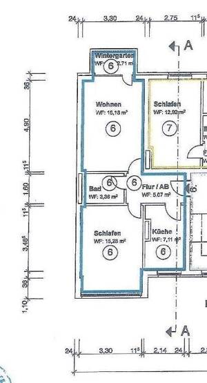 RESERVIERT - 2 ZIMMER WOHNUNG MIT WINTERGARTEN IN MODERNISIERTEM MEHRFAMILIENHAUS – 21073 Hamburg – Vorschaubild 6