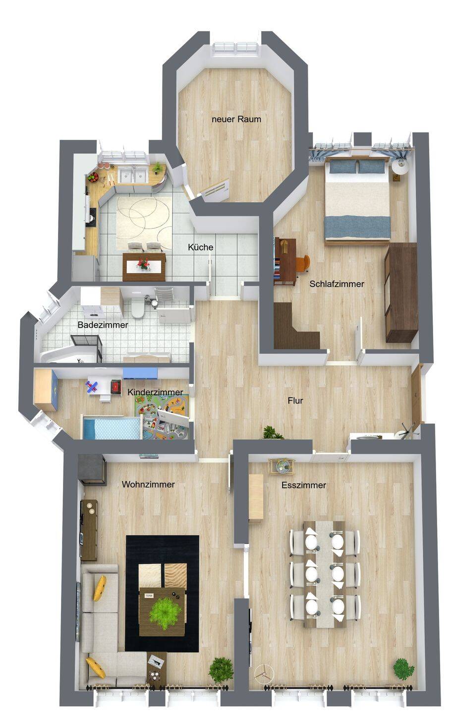 Großzügige Altbau Wohnung mit 4 Zimmern in Halensee – Berlin – Vorschaubild 3