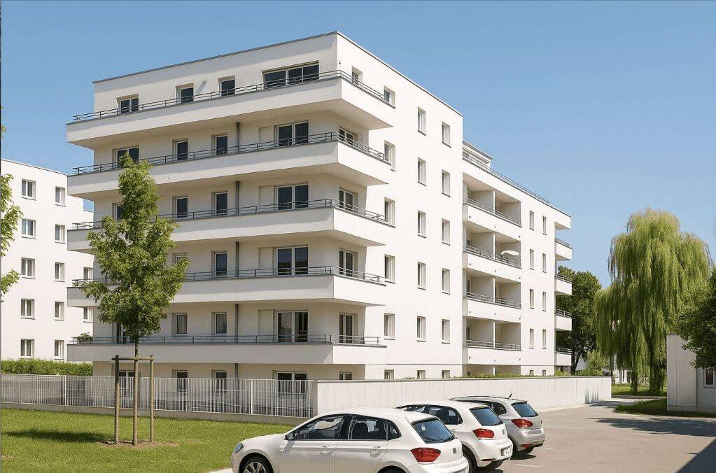 Penthouse mit 39,1 m² Wohnfläche, Balkon und Garage in Lahr/Schwarzwald (123/4.30)