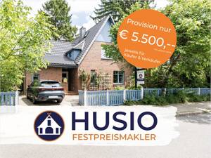 Familienfreundliche Villa mit großem Grundstück und zwei Terrassen am Saseler Markt