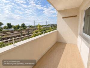 Frei & mit Potenzial: 2-Zimmer-Wohnung mit Südwest-Balkon und 1 Garage in Augsburg-Oberhausen – 86154 Augsburg – Vorschaubild 1