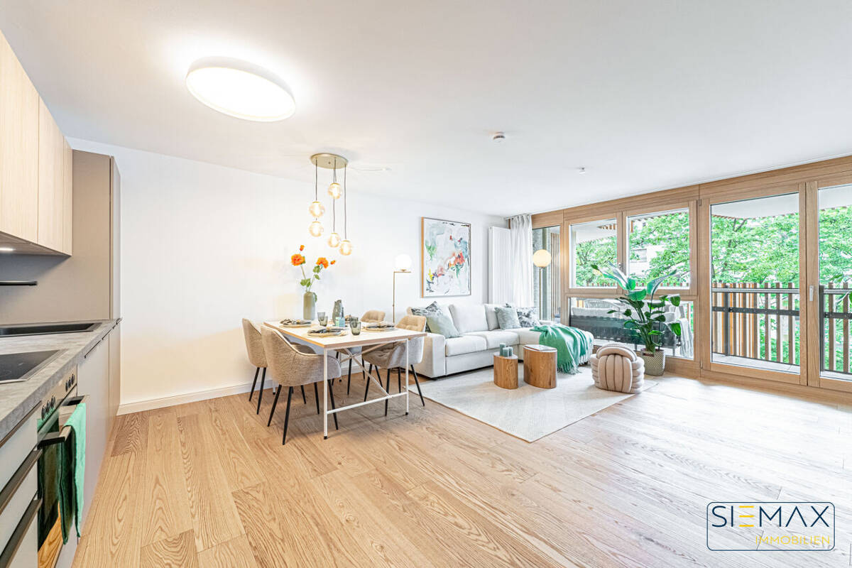 WE Nr. 16: Stilvoll wohnen im Quartier - 3 Zimmer mit Balkon, Tageslichtbad & West-Ausrichtung – 81677 München – Bild 1 von 5