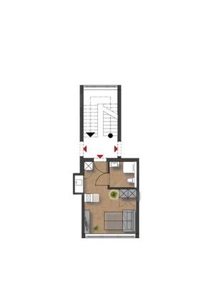 Erstbezug nach Vollsanierung - kompaktes 1-Zimmer-Apartment – 29549 Bad Bevensen – Vorschaubild 6