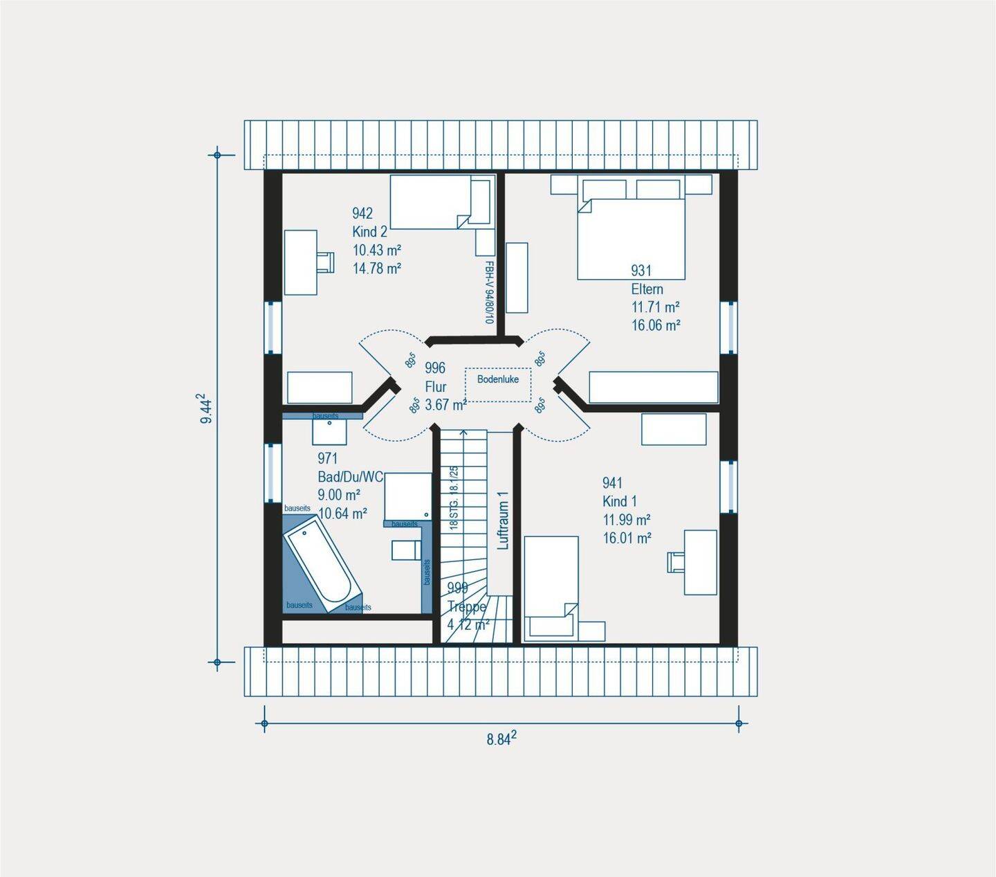 Individuell geplantes Einfamilienhaus in Kaiserslautern-Erlenbach – Kaiserslautern – Vorschaubild 8