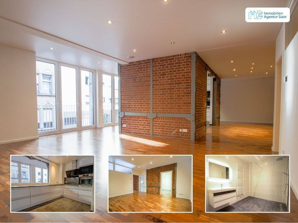Exklusive Loftwohnung in Saarbrücken - City
