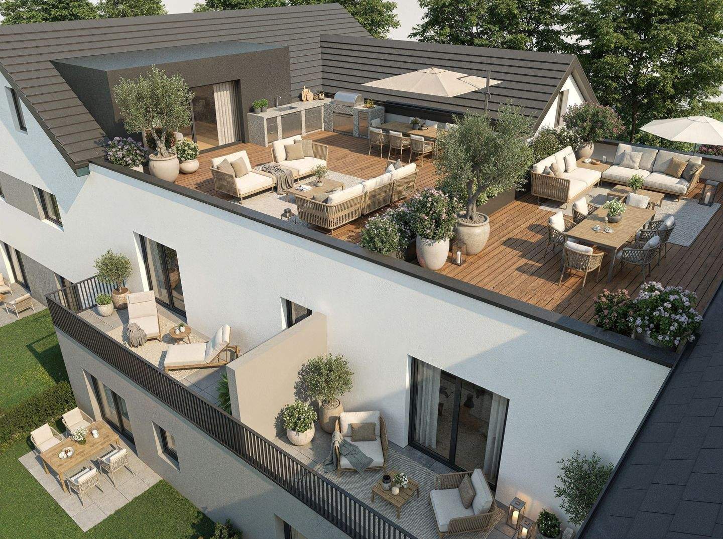EXCLUSIVES EINZIGARTIGES PENTHOUSE IN ERLANGEN, ALTERLANGEN MIT AUFZUG – Erlangen – Vorschaubild 2