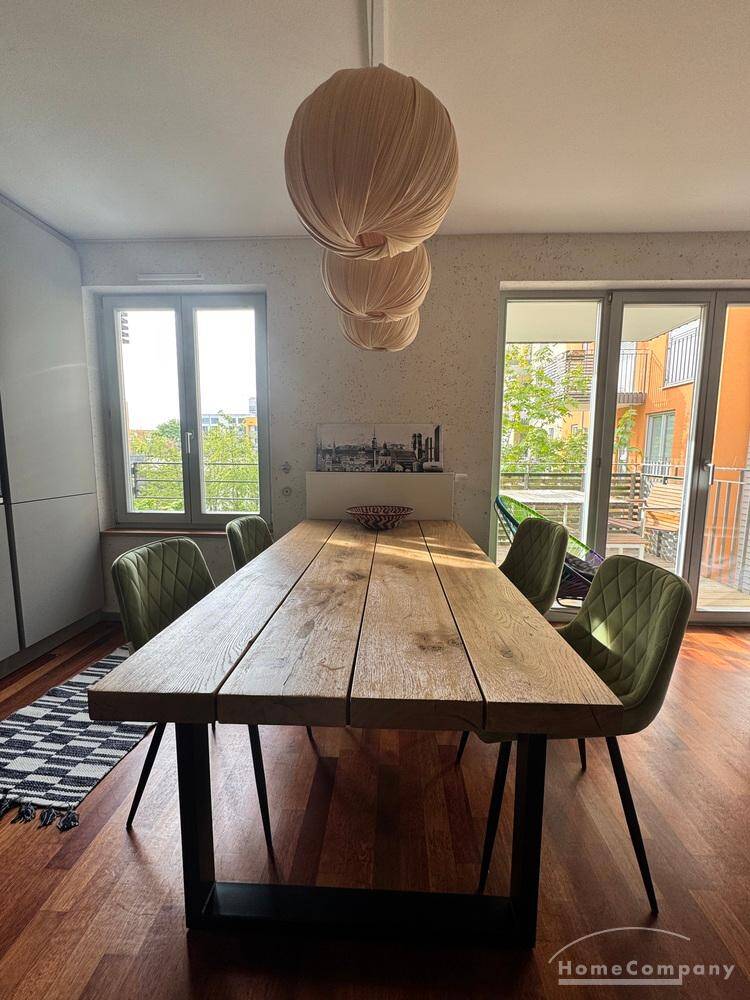 Moderne, helle Loftwohnung mit Süd-Balkon am Kustermann Park - zentral & ruhig – München – Vorschaubild 6