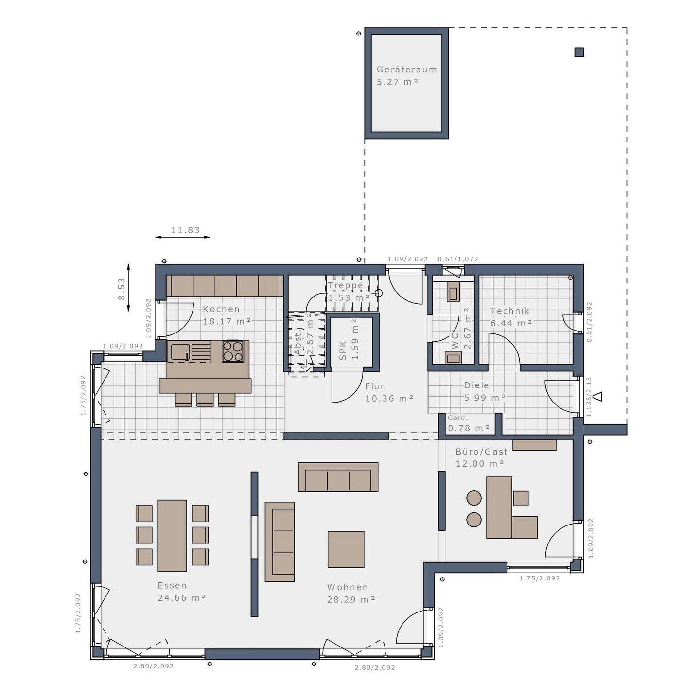 NEU / Iserbrook / IHR Traumhaus 2 Vollgeschoßße mit Platz für die ganze Familie. Exklusiv für Sie – Hamburg – Vorschaubild 5