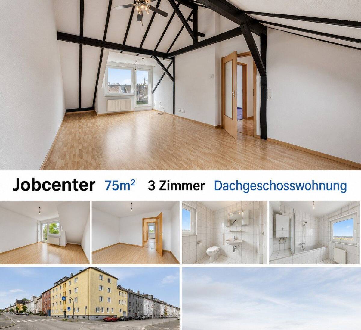 Jobcenter - ??? ???? - ?????????? - deine neue Wohnung ist fertig! – 42853 Remscheid – Bild 1 von 9