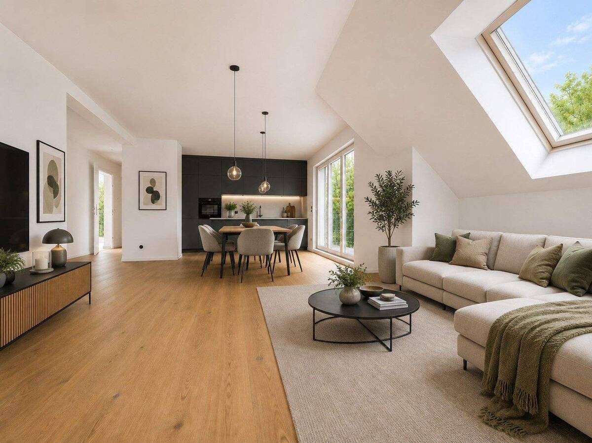 Bezugfertige Neubau 5-Zimmer-Penthouse-Wohnung mit Dachterrasse – 65189 Wiesbaden – Bild 1 von 8