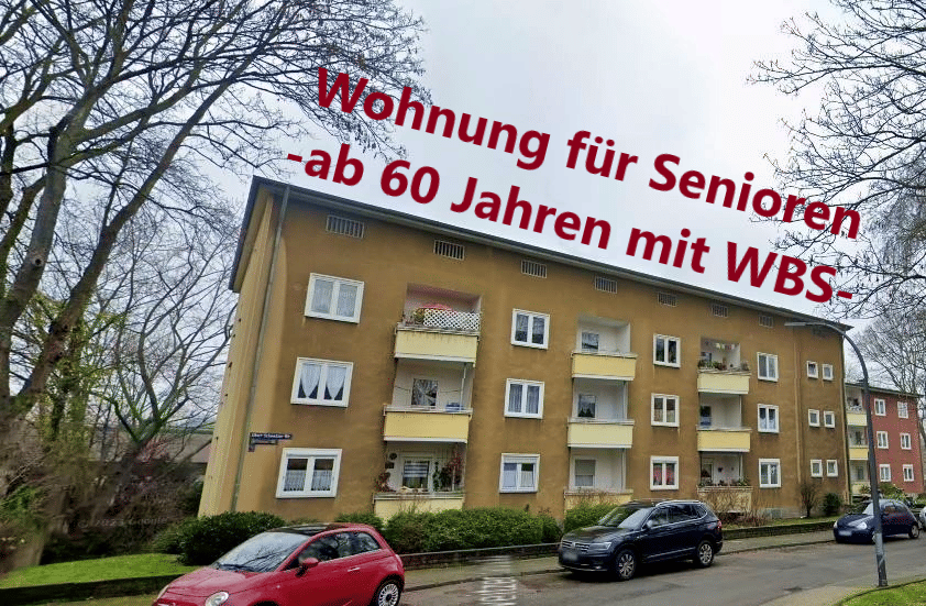 Gemütliche Seniorenwohnung mit Loggia (Nur für Senioren ab 60 Jahren mit WBS A)