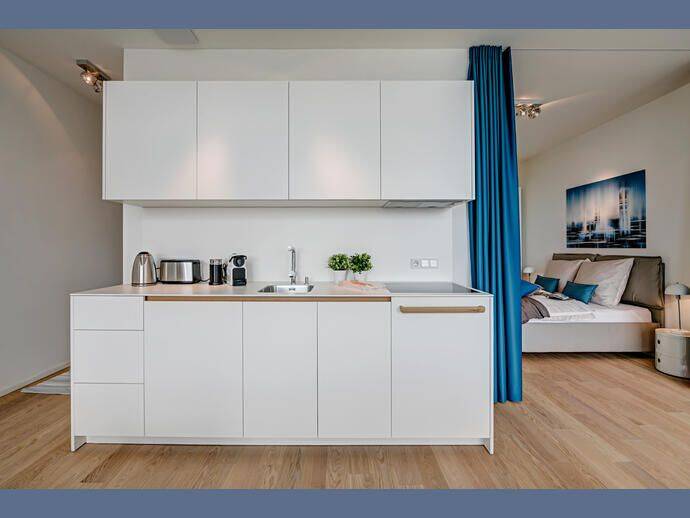 Möbliert: FRIENDS-Tower | Conciergeservice | Dachterrasse – München – Vorschaubild 5