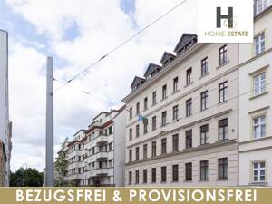 Hochparterre - Charme: Helle Wohnung mit Balkon - Bezugsfrei & Provisionsfrei
