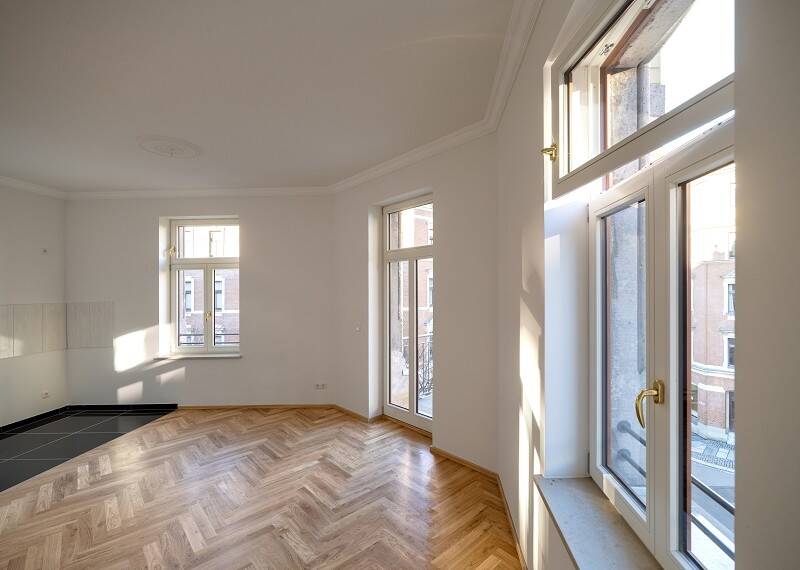 Traumhafte sanierte 3-Zimmerwohnung mit Fußbodenheizung, Parkett, Balkon und Aufzug! – Chemnitz – Vorschaubild 7