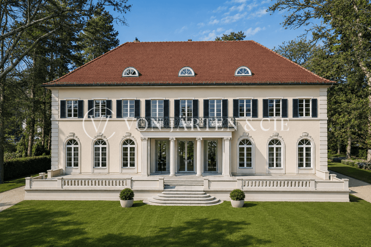 DENKMALGESCHÜTZTE VILLA AUF PARKÄHNLICHEM GRUNDSTÜCK IN TOPLAGE VON BERLIN-GRUNEWALD – 14193 Berlin – Bild 1 von 9