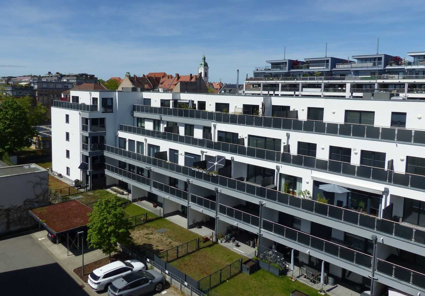 RESERVIERT! Individuelle Neubau-ETW mit großem Südbalkon am Südstadtpark! – Fürth – Vorschaubild 2