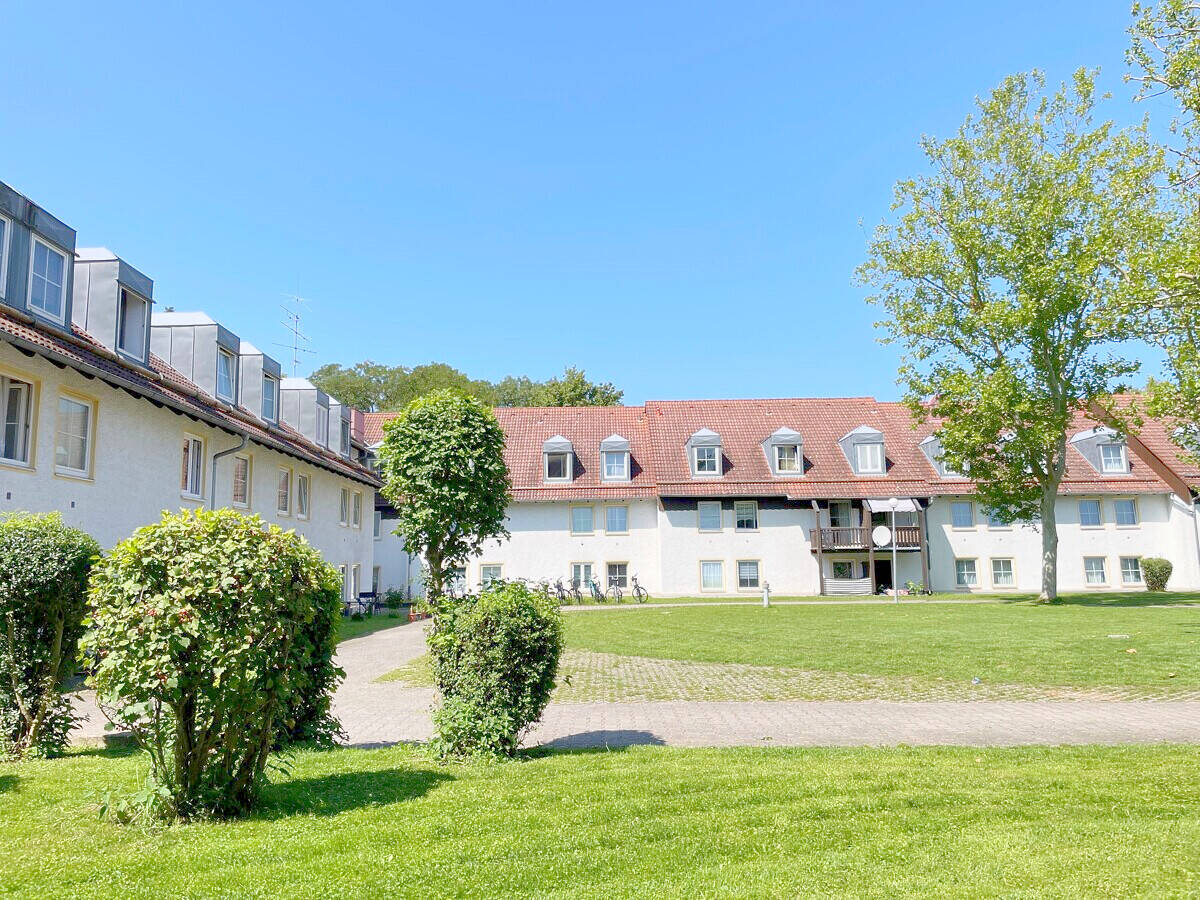 Hochparterre-Wohnung in ruhiger grüner Lage mitten im historischen Ortskern von Riem, Whg.-Nr. 50