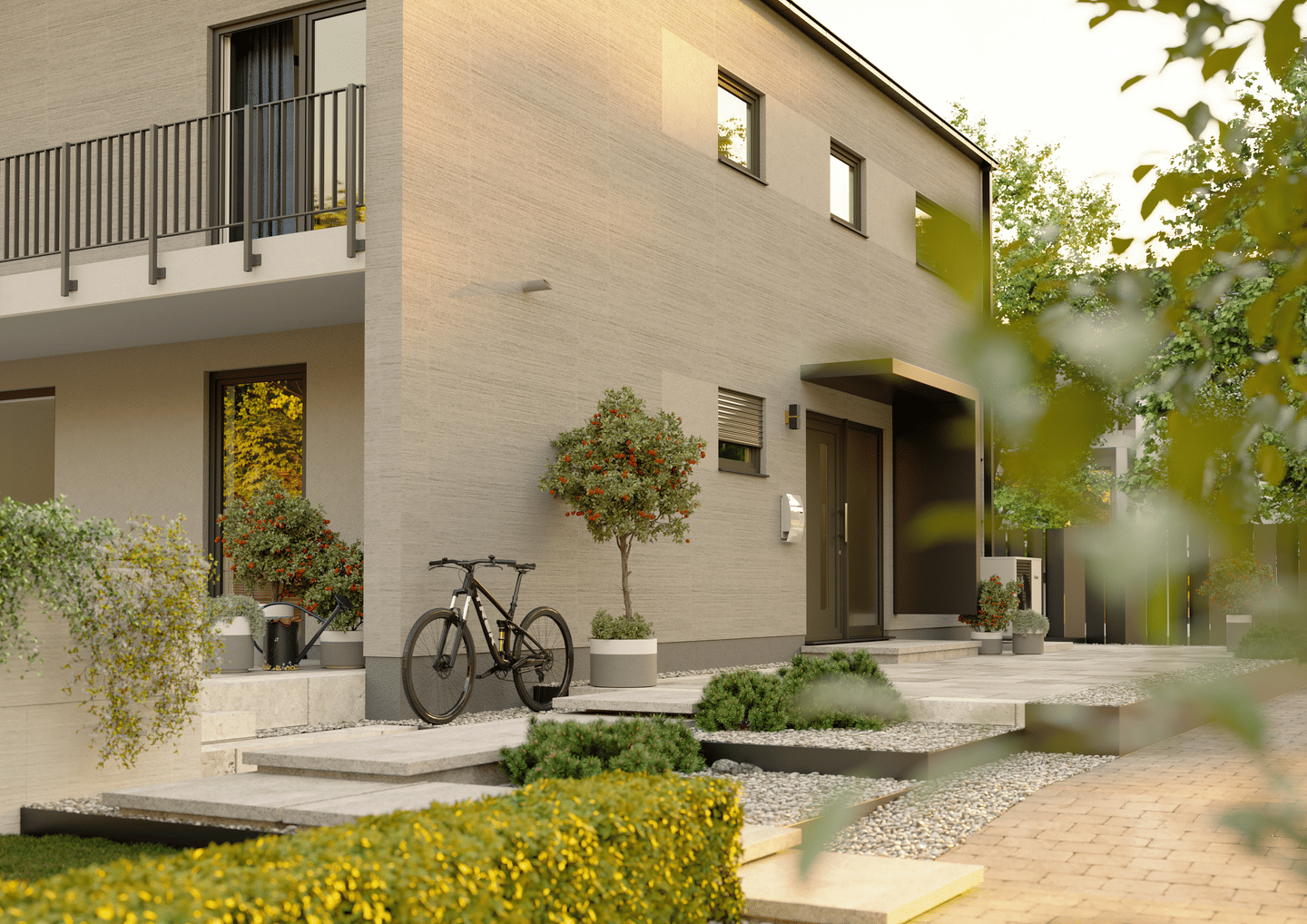 Haus mit Balkon und Terrassenüberdachung , Preis inkl. Grundstück – Wincheringen – Bild 1 von 7