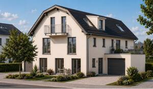 Hochwertige Design-DHH mit Westausrichtung in top Lage