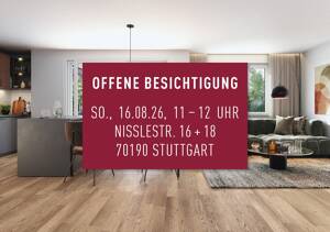 OFFENE BESICHTIGUNG I So., 16.08. I 11-12 UHR - Erdgeschosswohnung mit eigenem Garten, Terrasse und Balkon