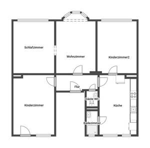 Familienfreundliche Wohnung im Zentrum! – 44147 Dortmund – Vorschaubild 2