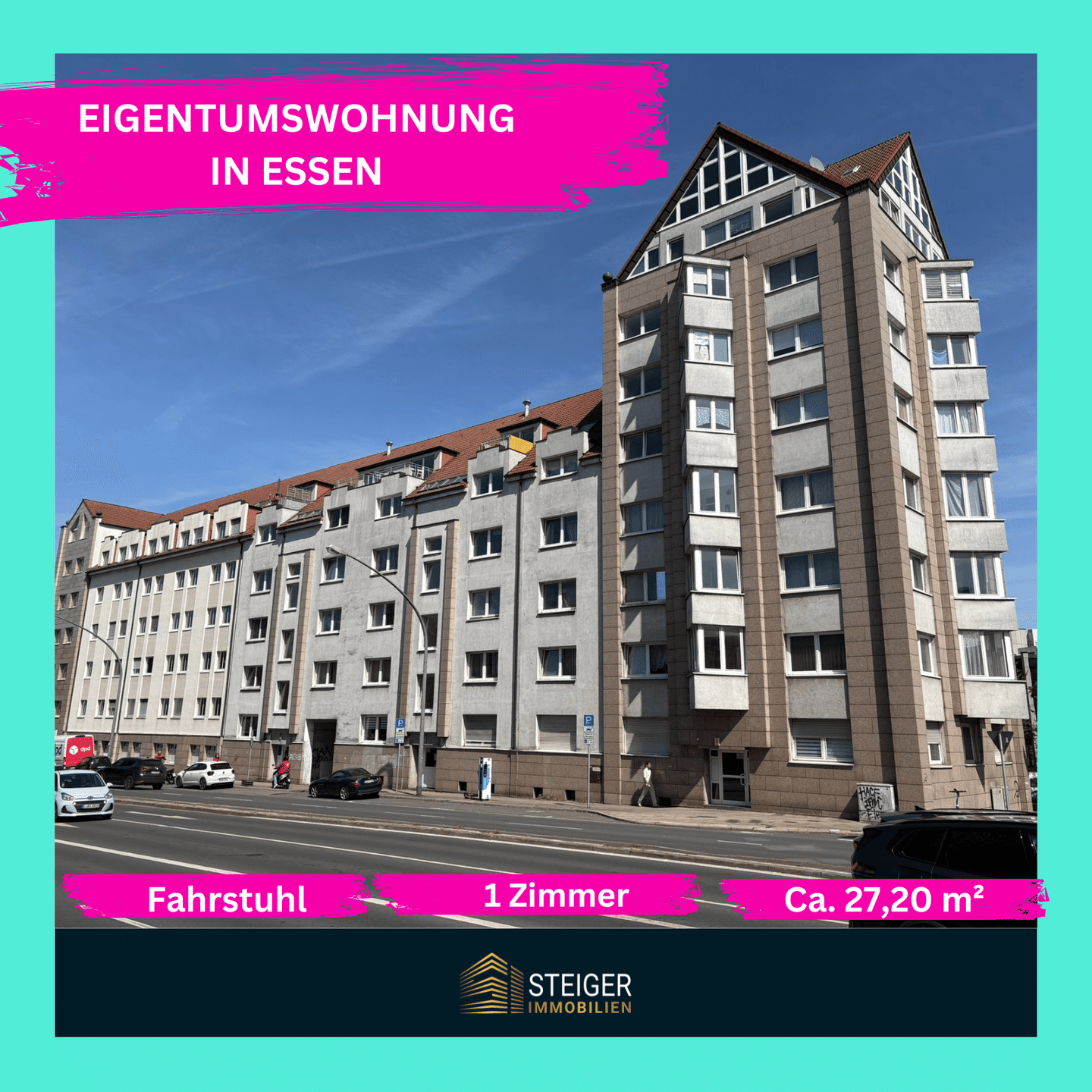 Attraktive Kapitalanlage in Essen: Vermietetes Apartment in bester Lage