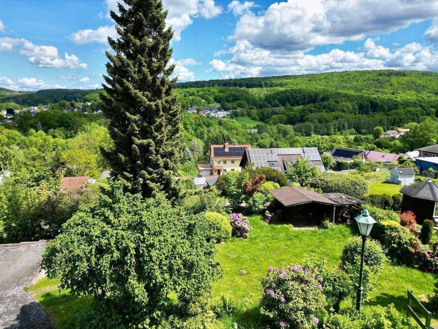 Einzigartiges Anwesen mit Traumgrundstück und Fernblick über Kaufungen – Kaufungen – Vorschaubild 6