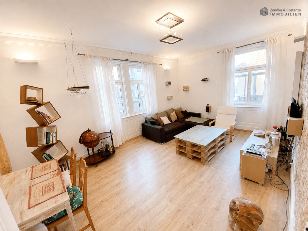 S-Mitte: Vollständig möblierte, gut ausgestattete 3-Zi.-Wohnung * EBK * 90 qm * gute Lage * – 70190 Stuttgart – Bild 1 von 9