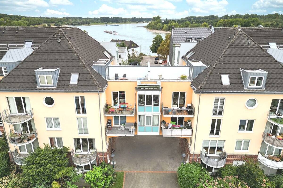 Wohnen oder Investieren: Stilvolle 2,5-Zimmer-Wohnung mit Balkon & Top-Ausstattung in Rheinnähe !!! – 40597 Düsseldorf – Bild 1 von 8