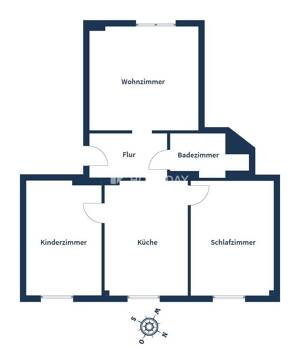Helle 3-Zimmer-Wohnung mit durchdachtem Grundriss – 58091 Hagen – Vorschaubild 9