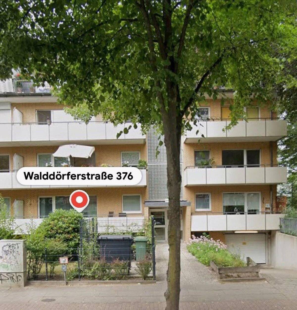 Schöne helle 1,5 Zimmer Wohnung mit großem Balkon - sofort wohlfühlen – 22047 Hamburg – Bild 1 von 9